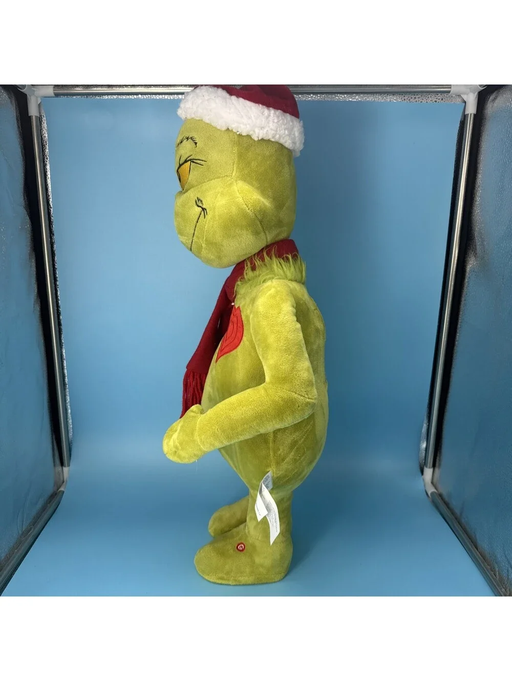 Dr. Seuss The Grinch Plush Christmas Greeter w/Beating Heart 22